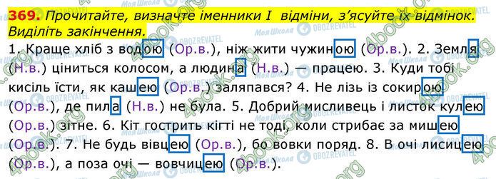 ГДЗ Українська мова 10 клас сторінка 369
